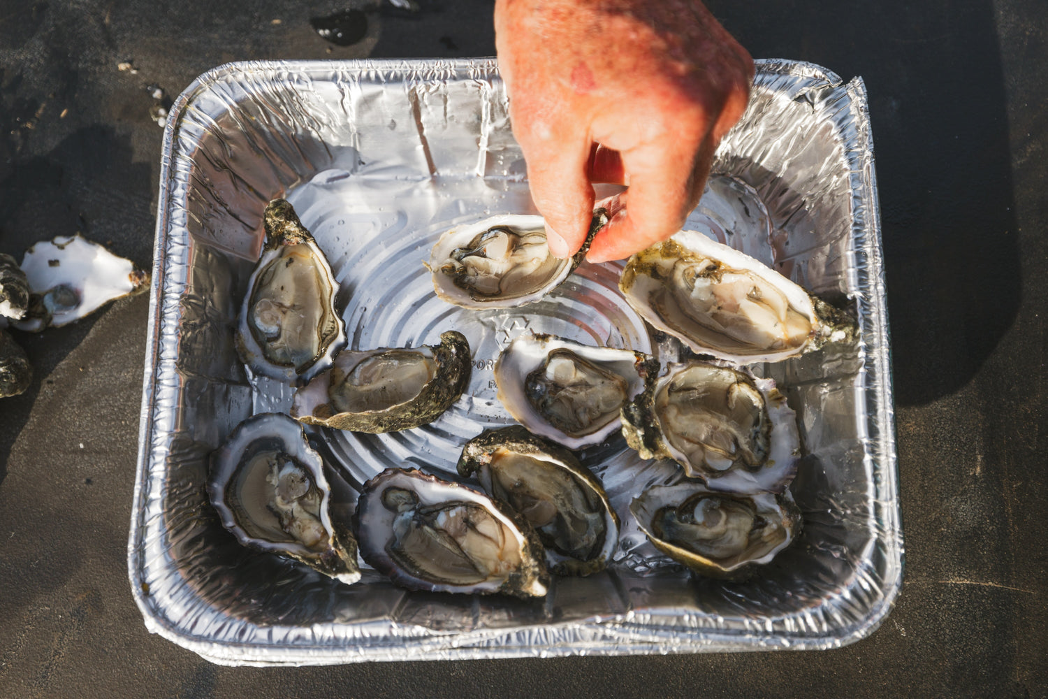 Oven Roasted Oysters with Spicy Chili Butter