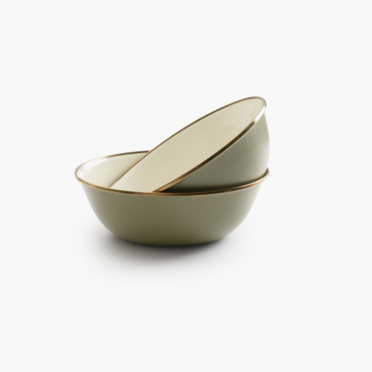 Barebones Enamel Bowl Set