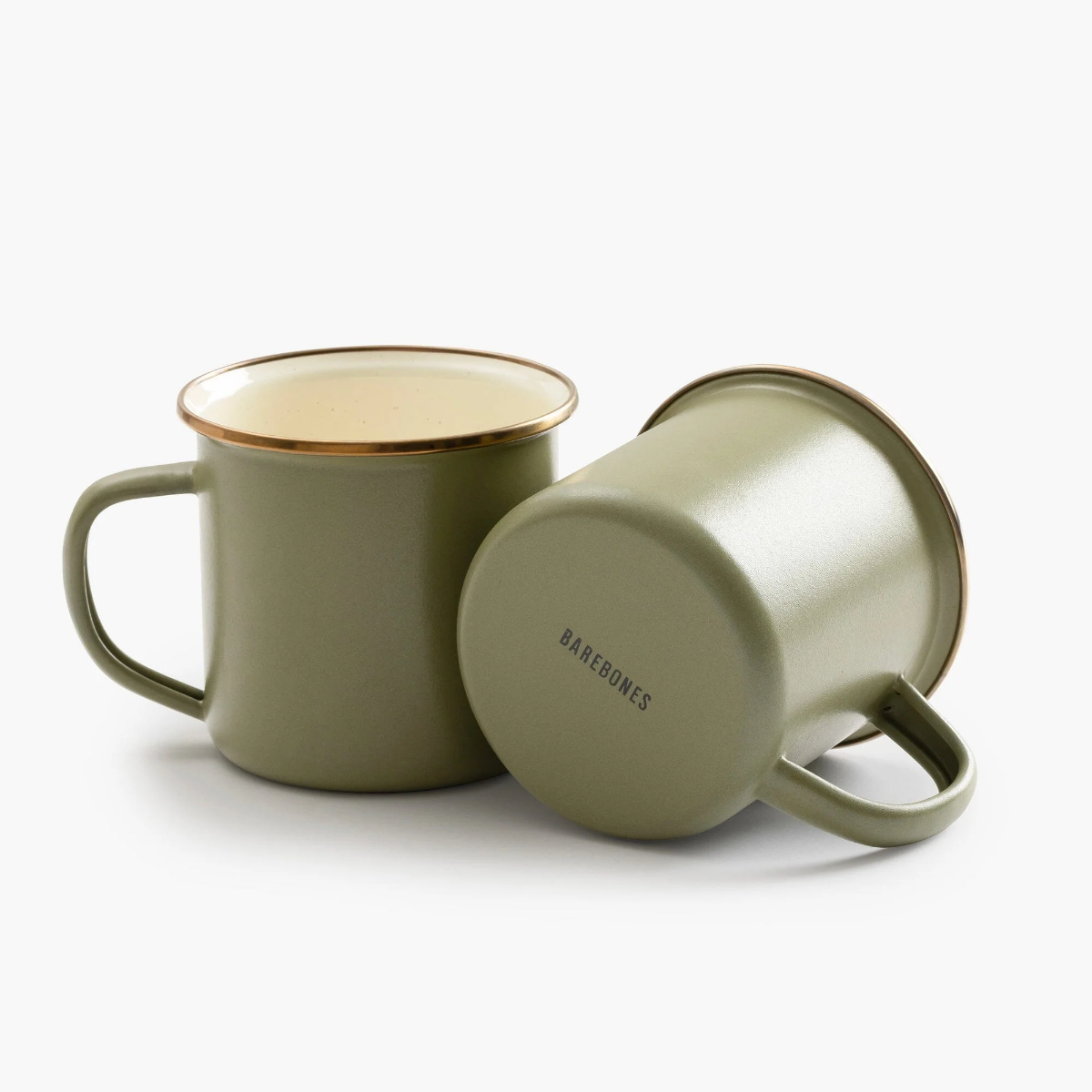 Barebones Enamel Mug Set