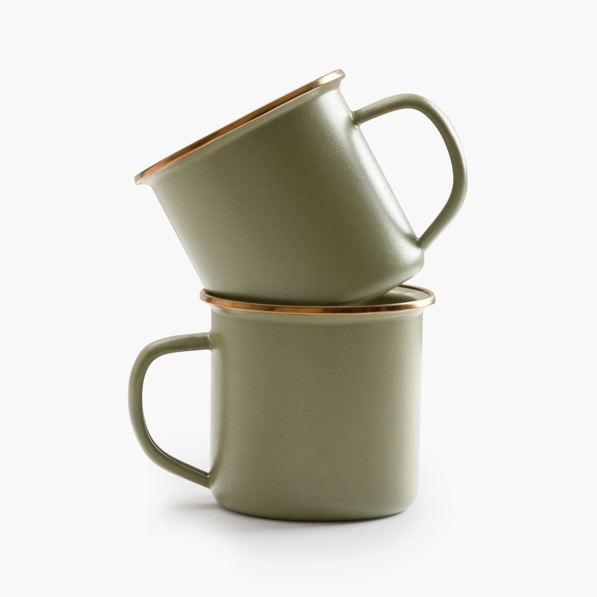 Barebones Enamel Mug Set