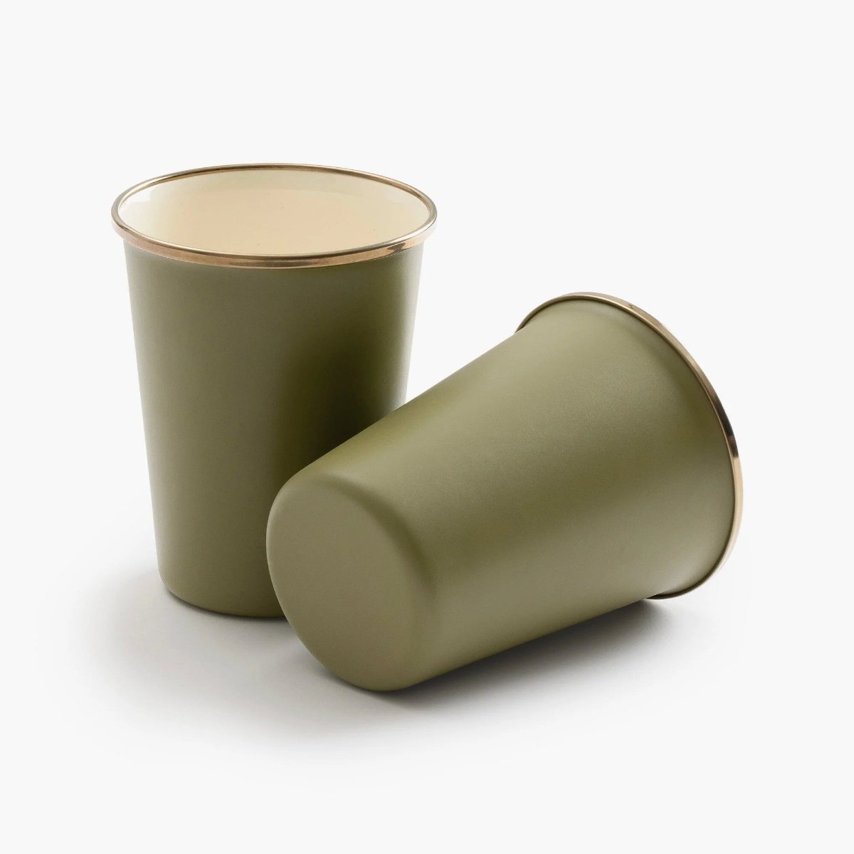 Enamel Tall Cup Set