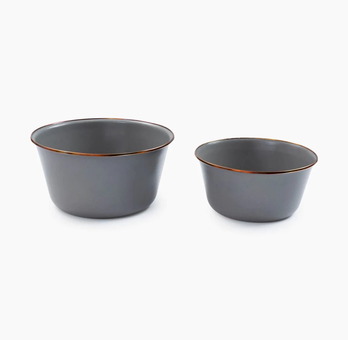 Barebones Enamel Mixing Bowl Set