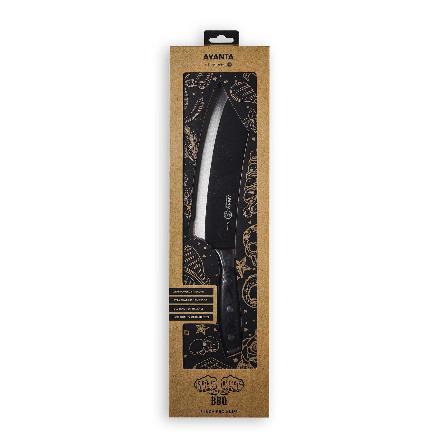Messermeister Avanta Kendrick 8 Inch BBQ Knife